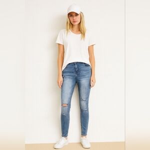 Missguided tall Sinner authentic ripped jeans, NWT, size 10 tall, 30x31